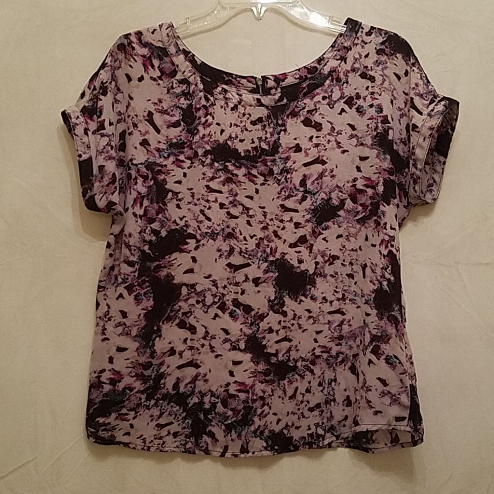 Cynthia Rowley Short Sleeve Blouse